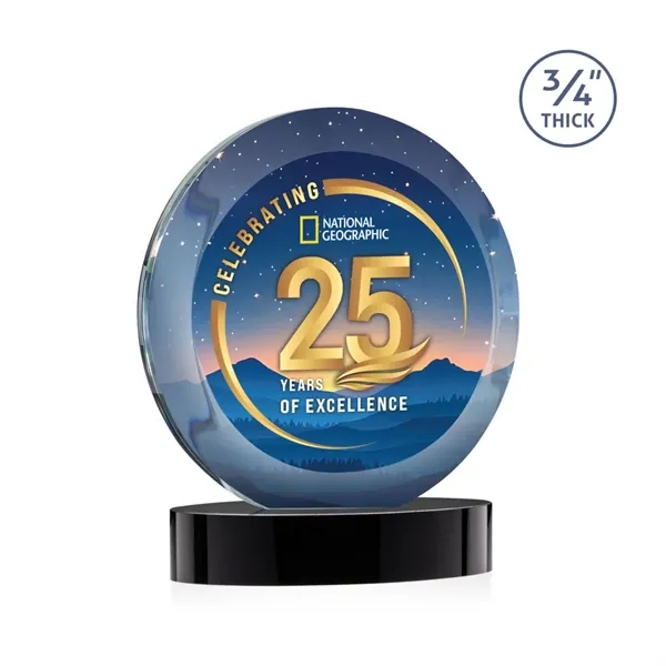 Gibralter Vividprint™ Award on Alberton Base - Black... from ASI 84592 St Regis Group / St Regis