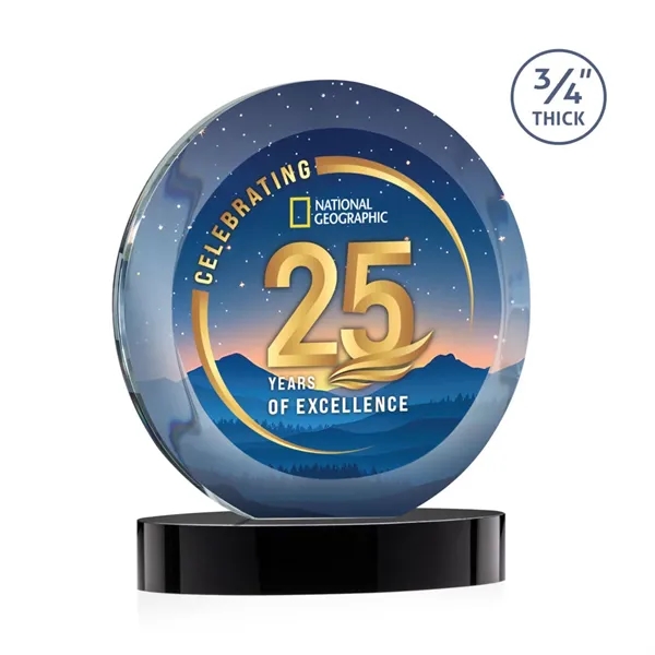 Gibralter Vividprint™ Award on Alberton Base - Black... from ASI 84592 St Regis Group / St Regis