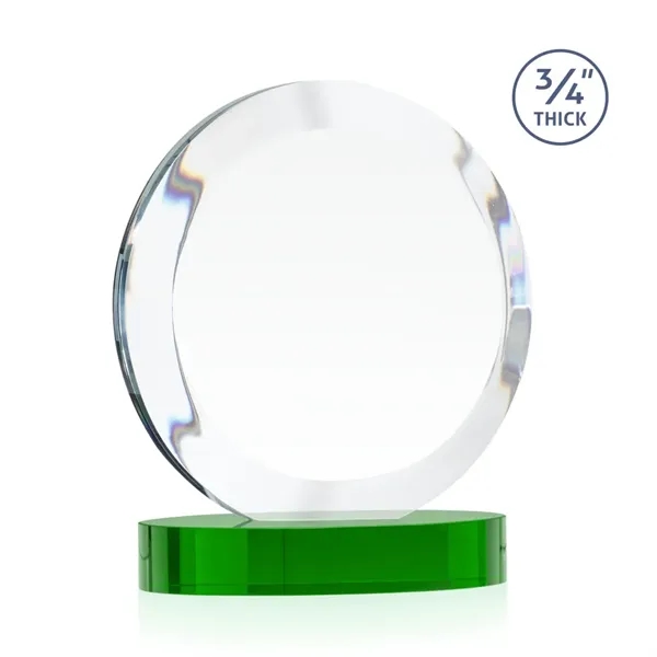 Gibralter Vividprint™ Award on Alberton Base - Green... from ASI 84592 St Regis Group / St Regis