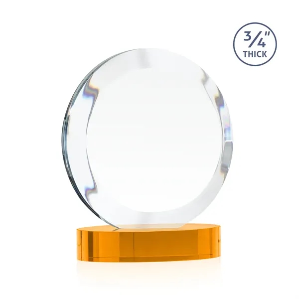 Gibralter Vividprint™ Award on Alberton Base - Amber... from ASI 84592 St Regis Group / St Regis