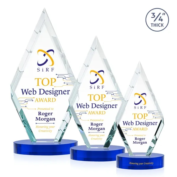 Richmond VividPrint™ Award on Alberton Base - Blue... from ASI 84592 St Regis Group / St Regis