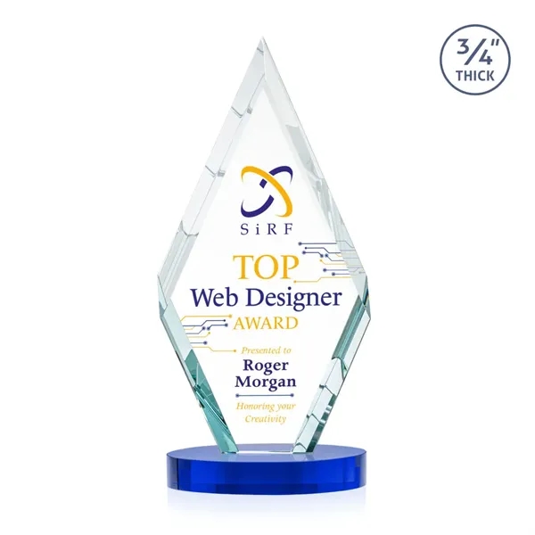 Richmond VividPrint™ Award on Alberton Base - Blue... from ASI 84592 St Regis Group / St Regis