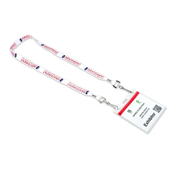 Digi Dyed drape style lanyard available in two sizes.... from ASI 93987 Martini-Vispak Inc.