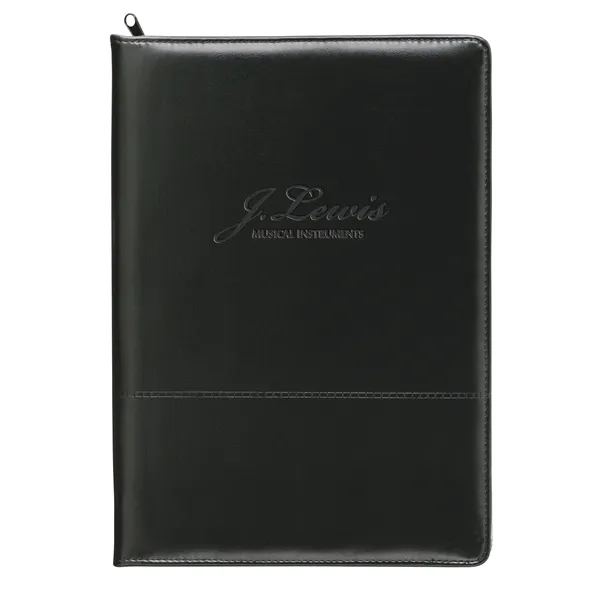 Script Zippered Padfolio... from ASI 40480 Koozie Group / Norwood