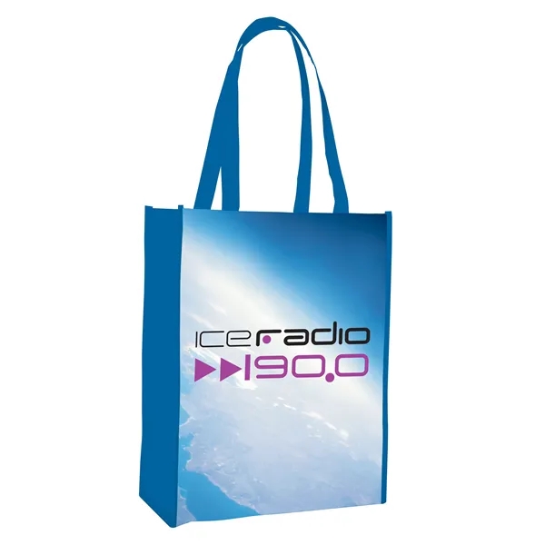 Laminated Non-Woven Portrait Tote... from ASI 40480 Koozie Group / Norwood