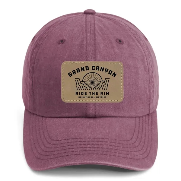 Imperial X231 The Newport Adjustable Pigment-Dyed Cap with leatherette patch or... from ASI 74601 Calico