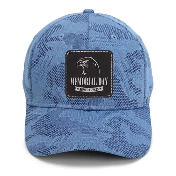 Imperial 4062 The Oglethorpe Performance Tonal Camo Knit Cap with leatherette... from ASI 74601 Calico