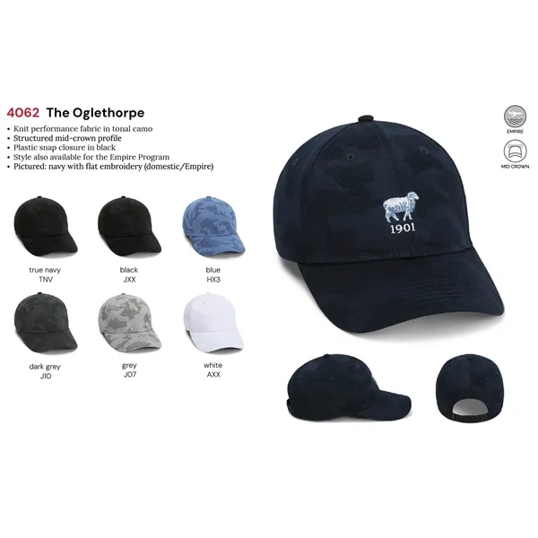 Imperial 4062 The Oglethorpe Performance Tonal Camo Knit Cap with leatherette... from ASI 74601 Calico