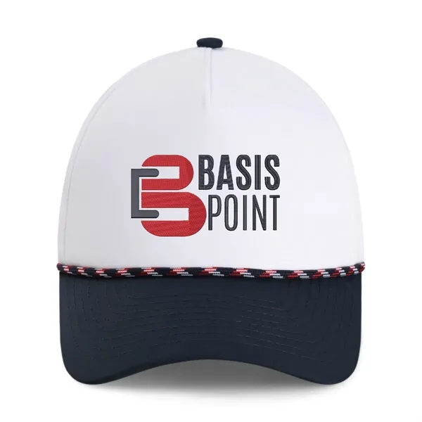 Imperial 5054T 5-Panel The Wrightson Two-Tone Rope Cap with leatherette patch... from ASI 74601 Calico