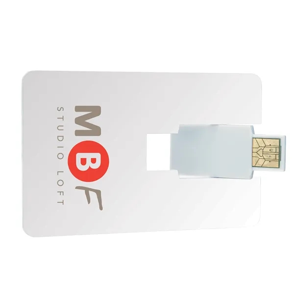 4 GB Flip Card USB 2.0 Flash Drive... from ASI 40480 Koozie Group