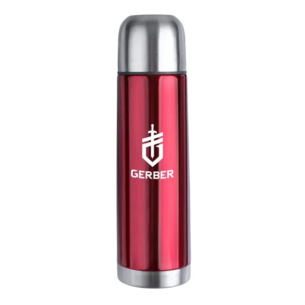 Basics 16.5 oz. Double Wall Stainless Steel Thermos.... from ASI 46755 Cosmo Promos