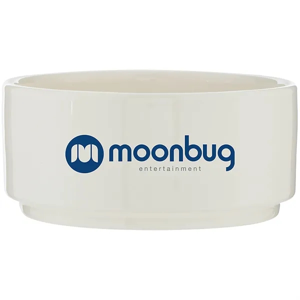 2 cup single wall ceramic pet bowl with glossy finish.... from ASI 51197 ETS Express, LLC