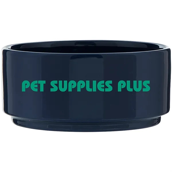 2 cup single wall ceramic pet bowl with glossy finish.... from ASI 51197 ETS Express, LLC