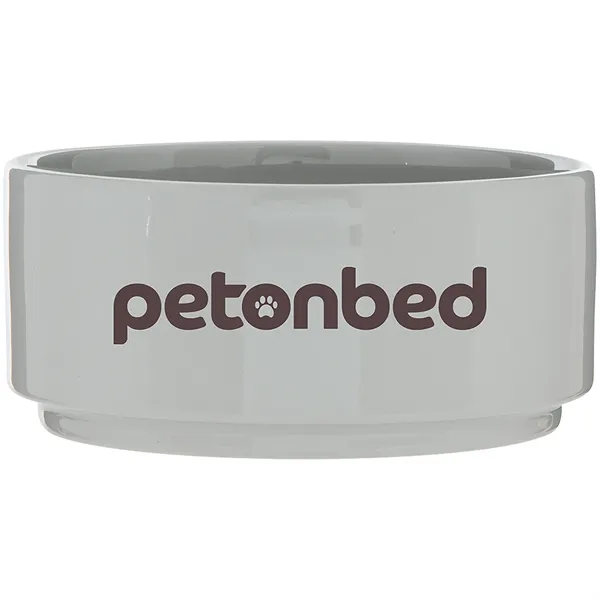 2 cup single wall ceramic pet bowl with glossy finish.... from ASI 51197 ETS Express, LLC