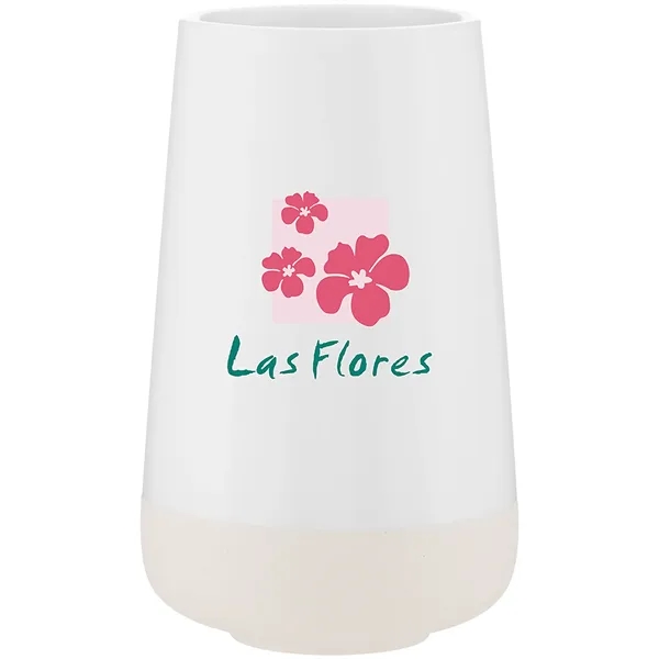 20 oz ceramic vase with matte finish and unglazed base for... from ASI 51197 ETS Express, LLC