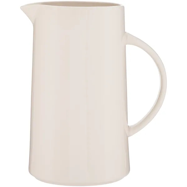 67 oz single wall ceramic pitcher with glossy finish.... from ASI 51197 ETS Express, LLC