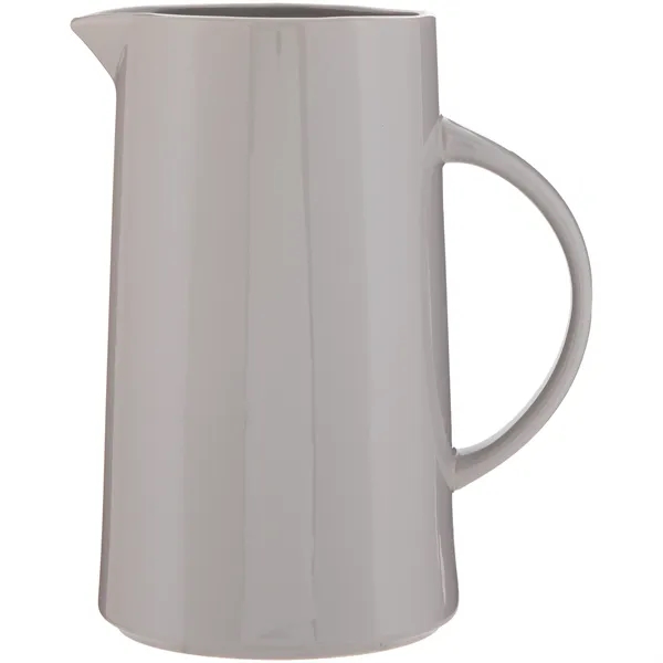 67 oz single wall ceramic pitcher with glossy finish.... from ASI 51197 ETS Express, LLC