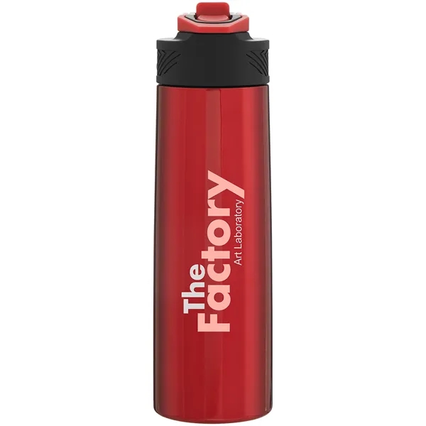 24 oz single wall 90% post-consumer recycled stainless steel bottle. For... from ASI 51197 ETS Express, LLC