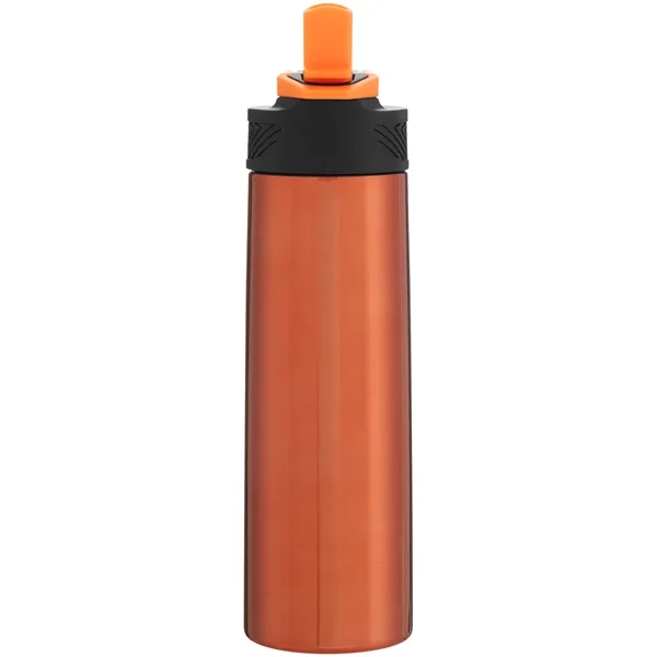 24 oz single wall 90% post-consumer recycled stainless steel bottle. For... from ASI 51197 ETS Express, LLC