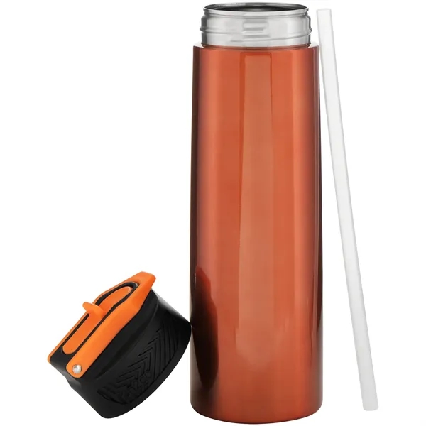 24 oz single wall 90% post-consumer recycled stainless steel bottle. For... from ASI 51197 ETS Express, LLC