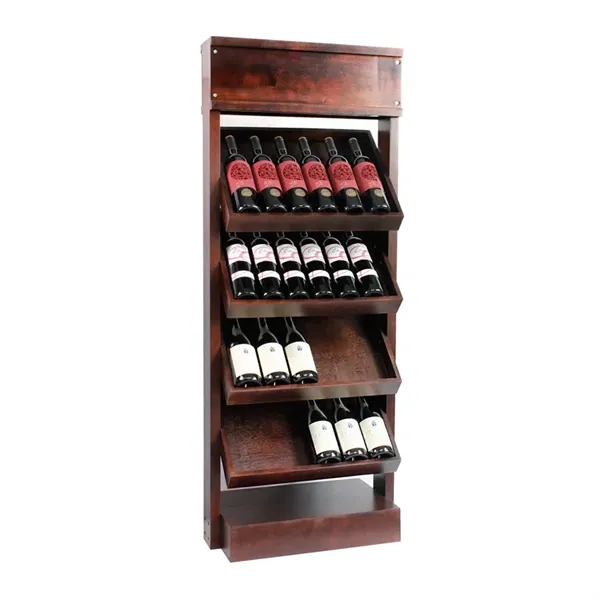 Pine wood display rack that can fit up to 2 cases... from ASI 68190 Lungsal / Lungsal