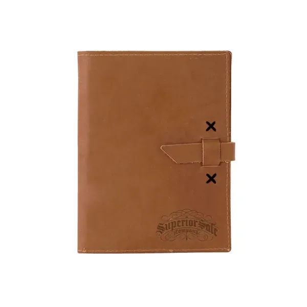 Mini leather padfolio made in the USA with the ability to... from ASI 88060 Snugz/USA Inc / SnugZ USA®