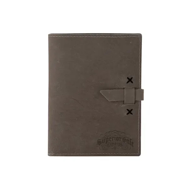 Mini leather padfolio made in the USA with the ability to... from ASI 88060 Snugz/USA Inc / SnugZ USA®