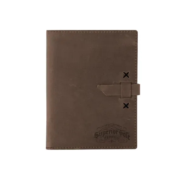 Mini leather padfolio made in the USA with the ability to... from ASI 88060 Snugz/USA Inc / SnugZ USA®