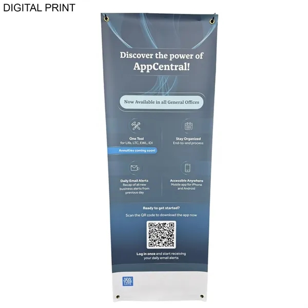 Tradeshow Package, Tripod Banner with Graphics + Sublimated Tablerunner, Easy to... from ASI 53509 FIEL-Fairdeal Import & Export / FIEL