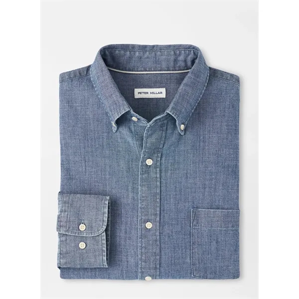 Classic chambray shirt with stretch comfort and a lived-in look-perfect for... from ASI 72657 Active Life Promo / Active Life