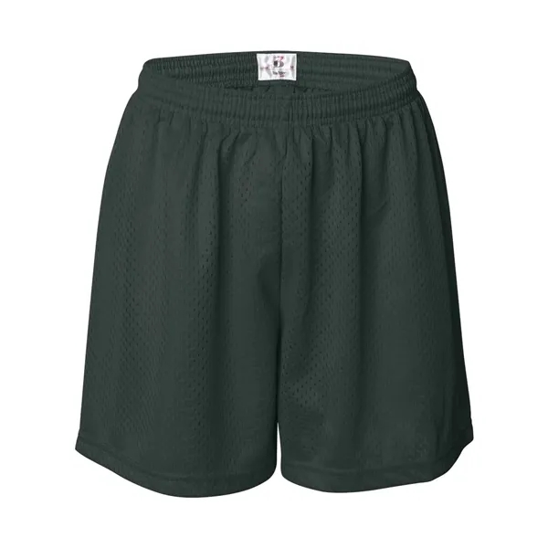 Women's pro mesh shorts with 5" inseam. Blank product.... from ASI 84358 S&S Activewear