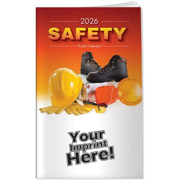 Pocket Calendar - 2026 Safety.... from ASI 54100 Fields Manufacturing Inc / Better Life Line