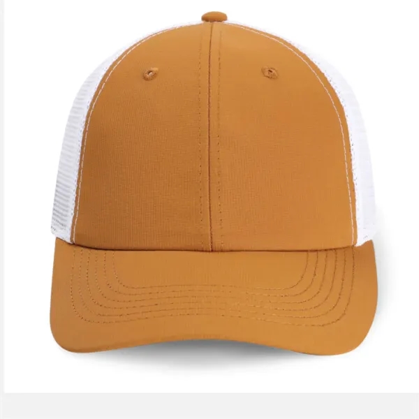 Imperial X210SM 6-Panel The Structured Performance Mesh Hat with leatherette patch... from ASI 74601 Calico