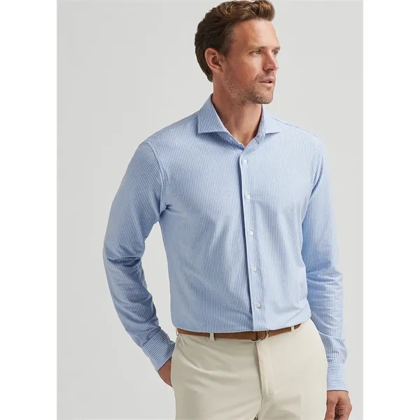 Italian cotton-stretch shirt with Oxford look and polo comfort, wrinkle-resistant and... from ASI 72657 Active Life Promo / Active Life