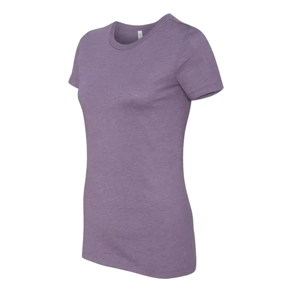 Women's cotton t-shirt with longer length body and shoulder taping. Blank... from ASI 84358 S&S Activewear