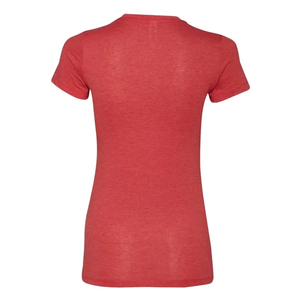 Women's cotton t-shirt with longer length body and shoulder taping. Blank... from ASI 84358 S&S Activewear