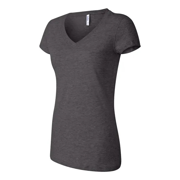Women's short sleeve v-neck jersey t-shirt. Blank product.... from ASI 84358 S&S Activewear