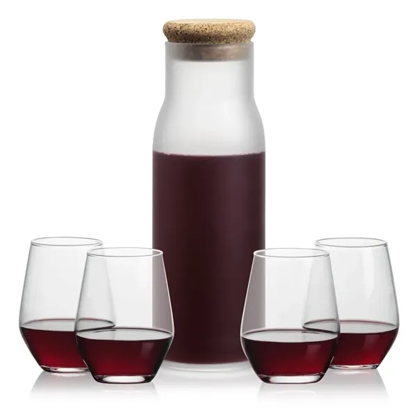 Yarmouth Carafe & Mandelay Stemless Wine... from ASI 84592 St Regis Group