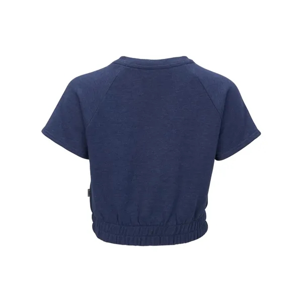 Boxercraft Women's French Terry Short Sleeve Cropped Crew...... from ASI 84358 S&S Activewear