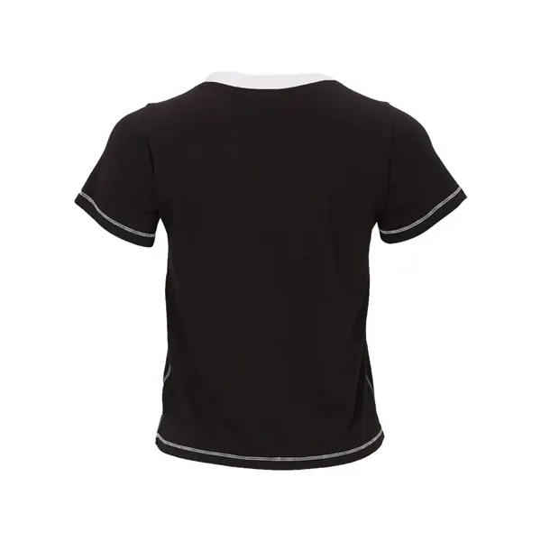 Boxercraft Women's Contrast Stitch Baby Tee... from ASI 84358 S&S Activewear