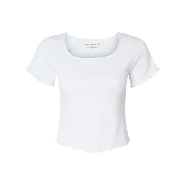 Boxercraft Women's Baby Rib T-Shirt... from ASI 84358 S&S Activewear