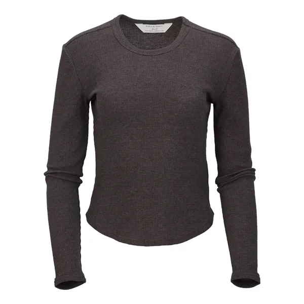 Boxercraft Women's Waffle Knit Baby Long Sleeve T-Shirt... from ASI 84358 S&S Activewear