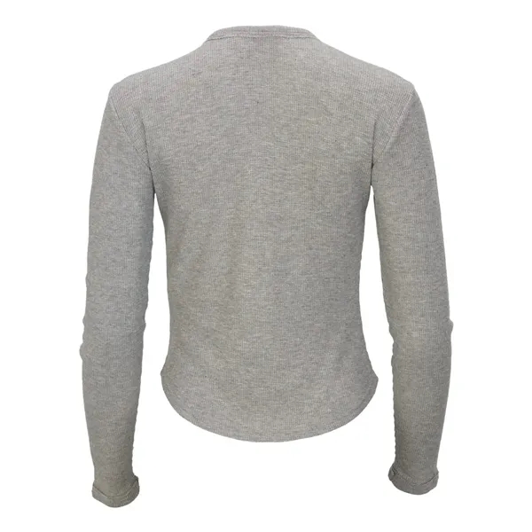 Boxercraft Women's Waffle Knit Baby Long Sleeve T-Shirt... from ASI 84358 S&S Activewear