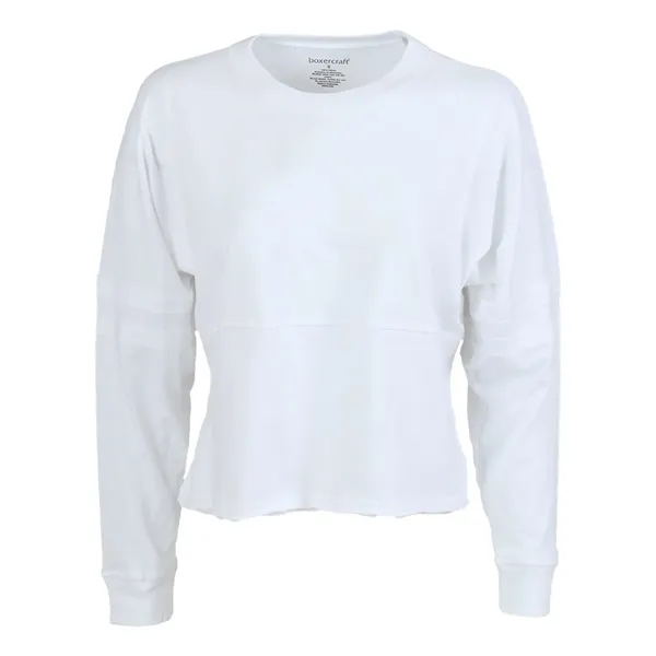 Boxercraft Women's Crop Retro Jesery... from ASI 84358 S&S Activewear