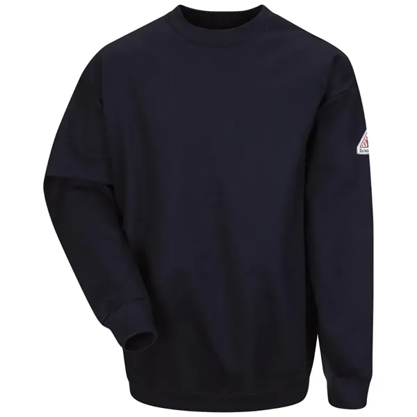 Bulwark Pullover Crewneck Sweatshirt - Cotton/Spandex Ble...... from ASI 84358 S&S Activewear