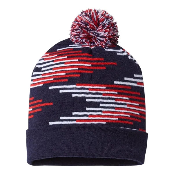 CAP AMERICA USA-Made Bar Beanie... from ASI 84358 S&S Activewear