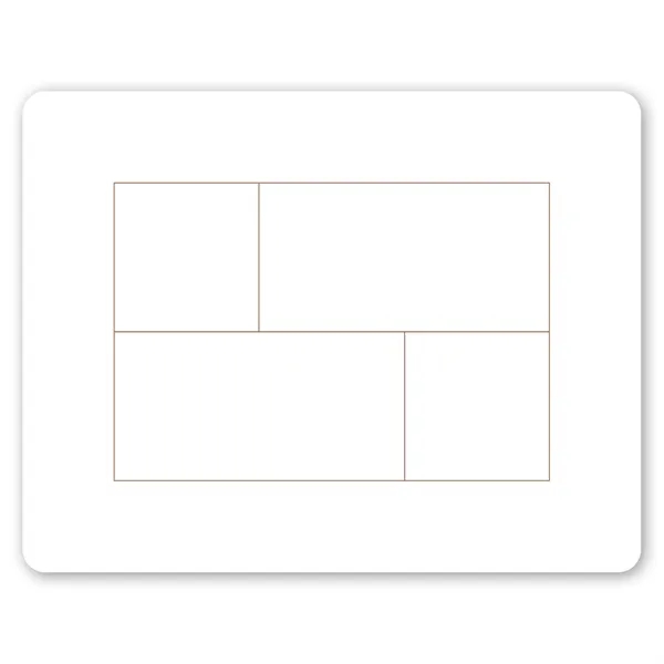 Picture Frame w/ 4 Message Magnets.... from ASI 68507 The Magnet Group / Magnet LLC™