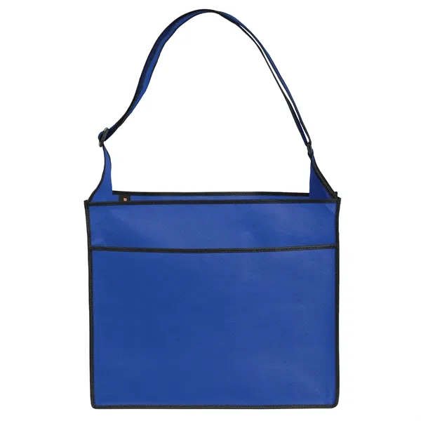 Non-Woven Polypropylene Tote with adjustable shoulder strap and multiple pockets.... from ASI 37940 Bag Makers Inc