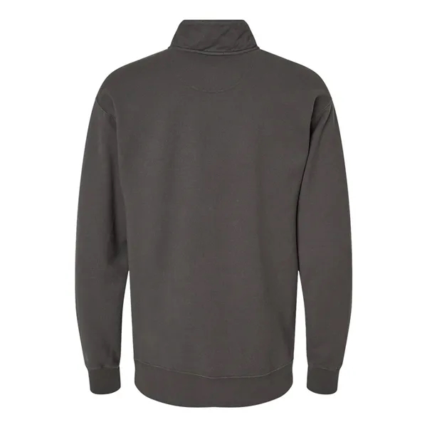 ComfortWash by Hanes Garment-Dyed Quarter-Zip Sweatshirt... from ASI 84358 S&S Activewear