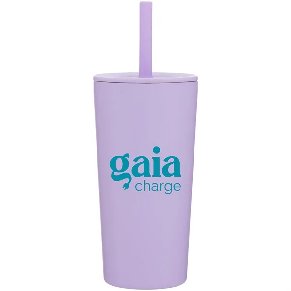 20 oz double wall 18/8 stainless steel vacuum insulated tumbler with... from ASI 51197 ETS Express, LLC